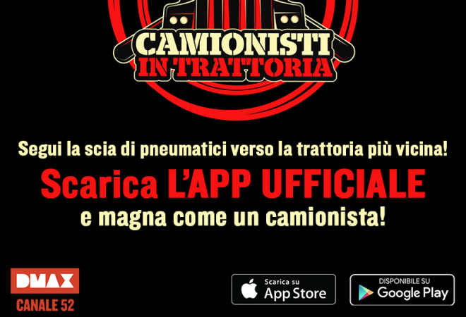 app camionisti in trattoria app camionisti in trattoria
