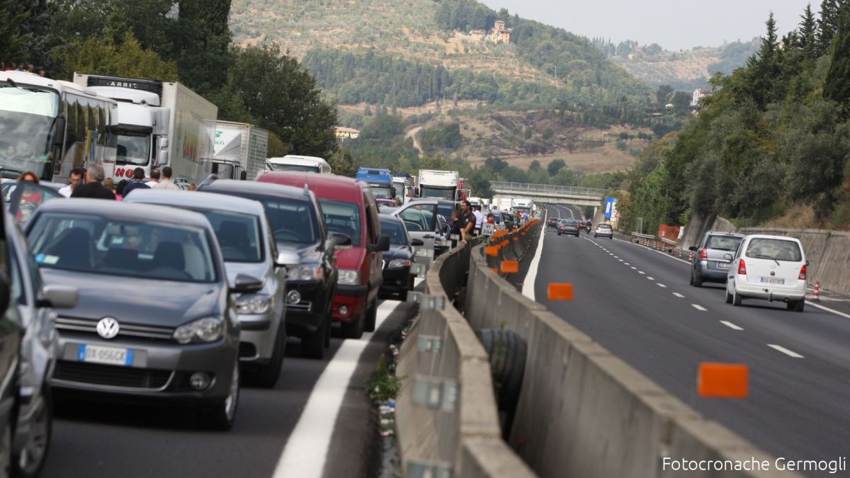 A1 Chiude Il Tratto Tra Calenzano E Firenze Nord