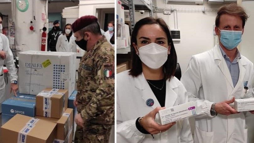 Vaccino anti Covid, arrivate le dosi AstraZeneca in ...
