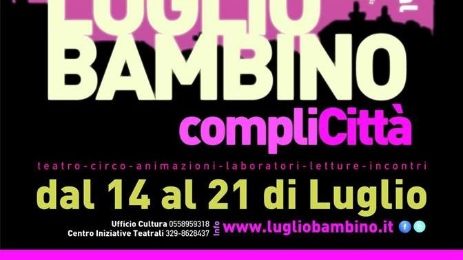 Luglio Bambino - manifesto del Festival