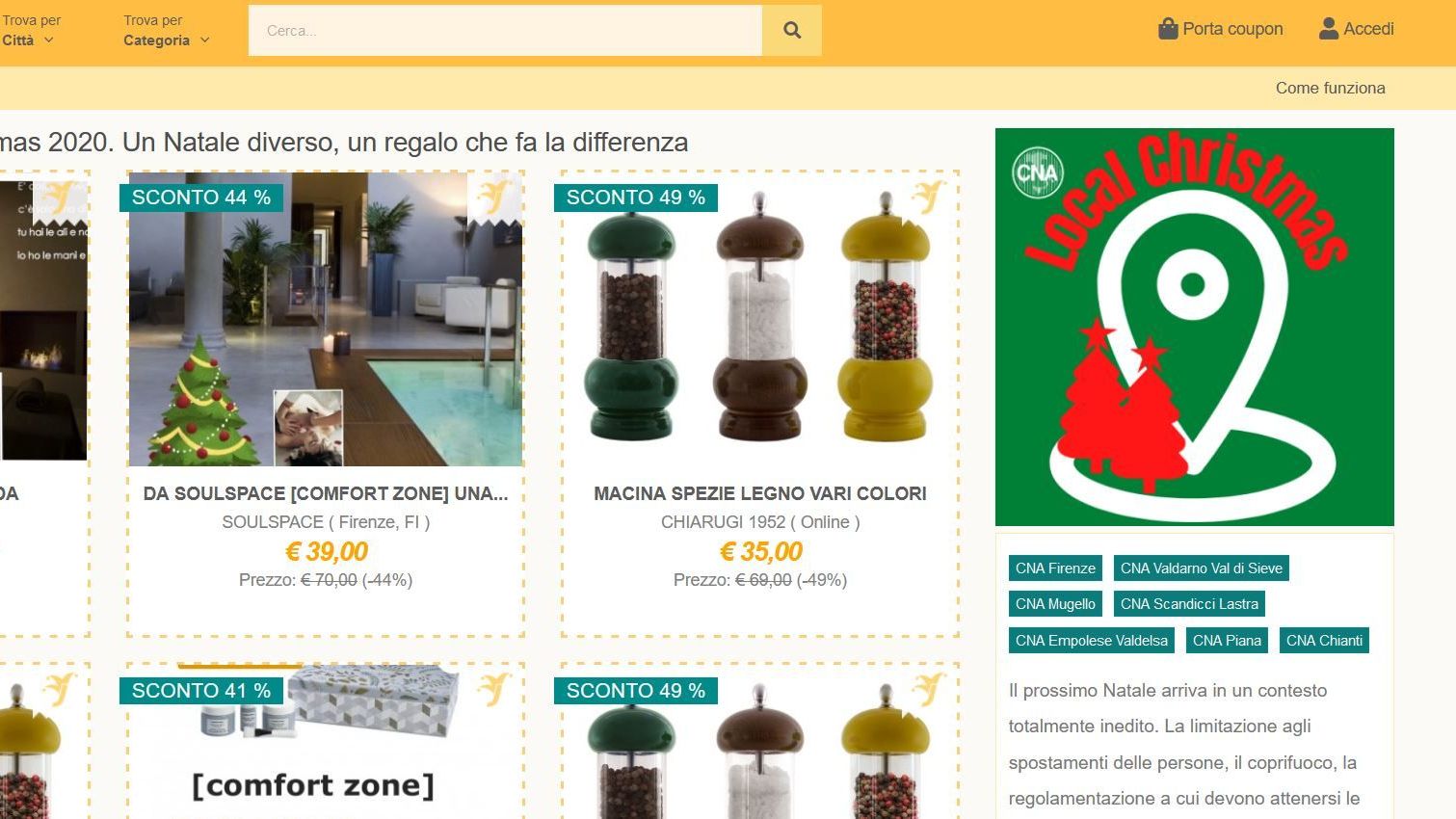 Negozi sale online firenze