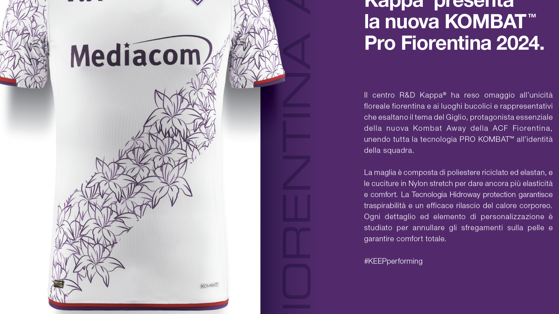 Nuova maglia cheap fiorentina kappa