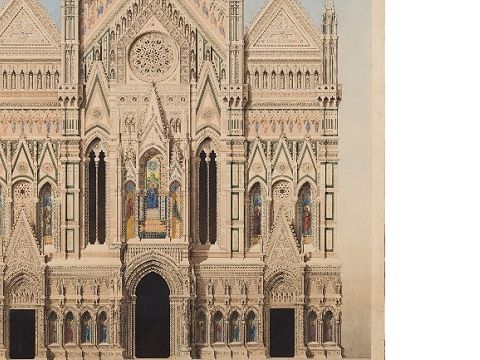 Firenze Acquistato In Asta Un Disegno Inedito Del Duomo