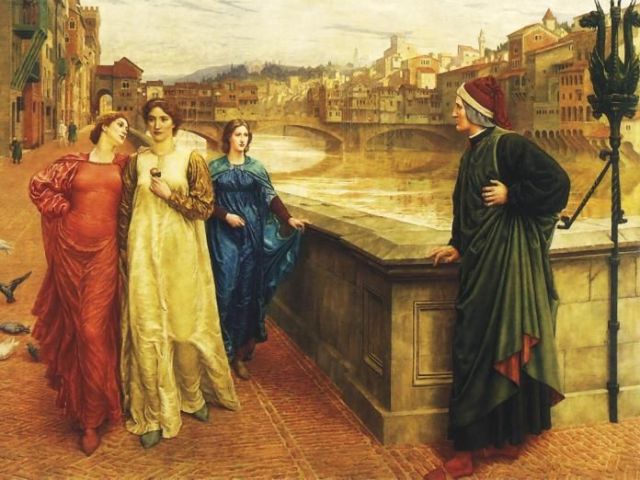 Rappresentazione Di Dante E Beatrice Nella Storia Dell Arte